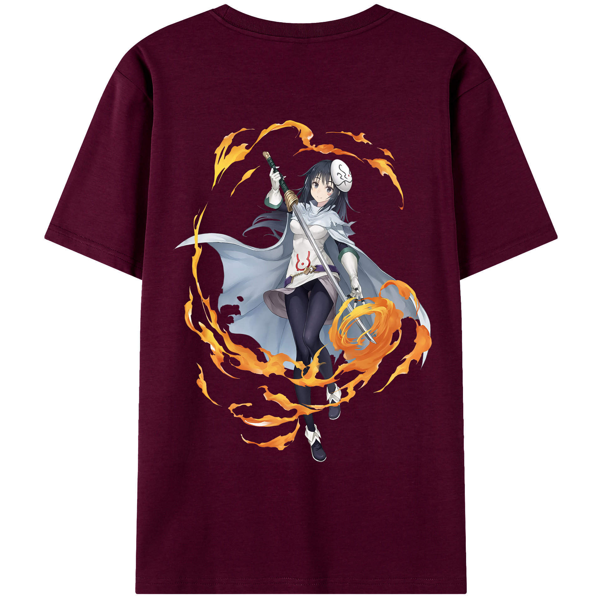 （画像用） 転スラ Regarding Reincarnated to Slime レディース半袖Tシャツ(バックプリント)